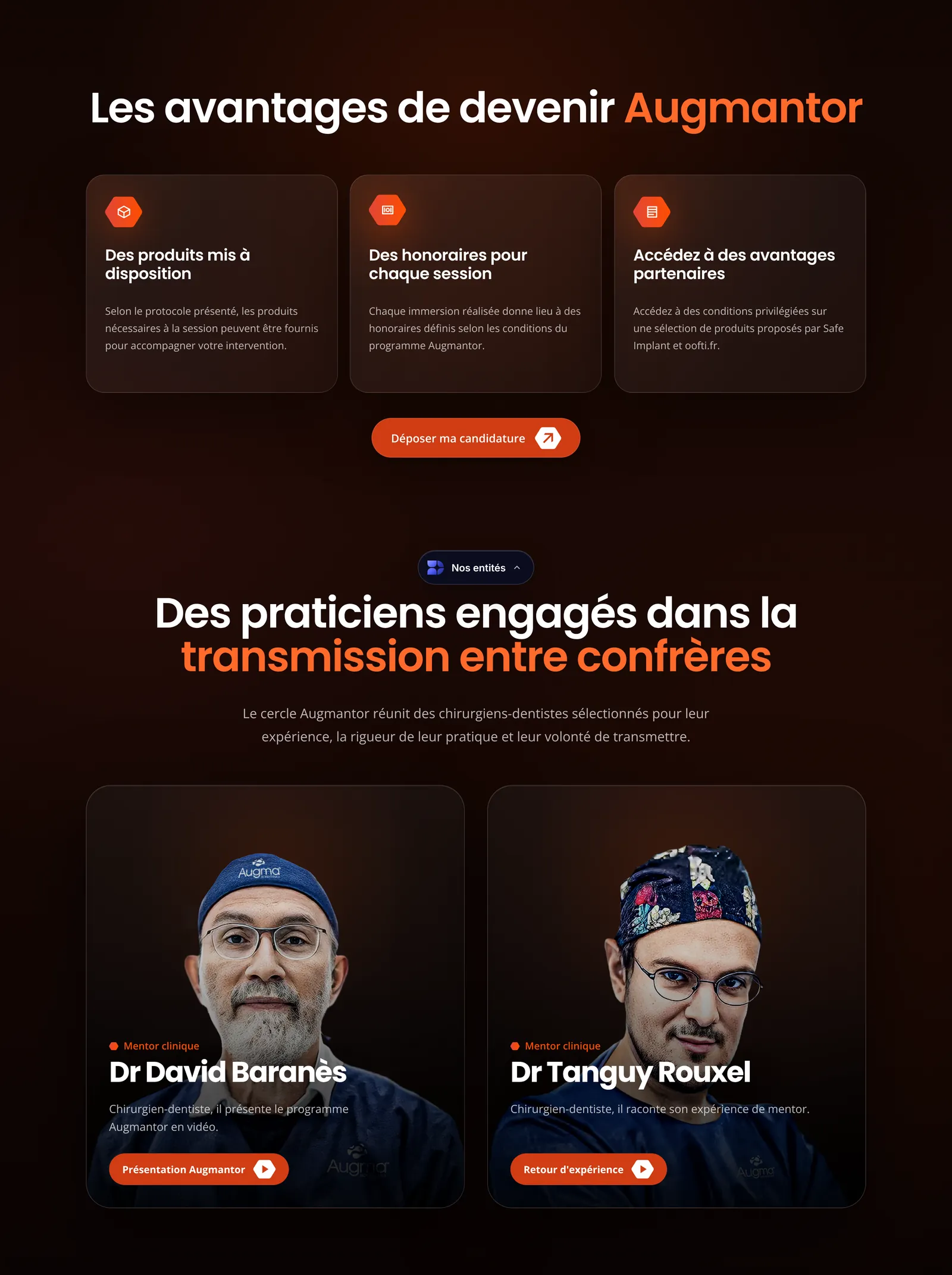 Augmantor · les avantages de devenir mentor