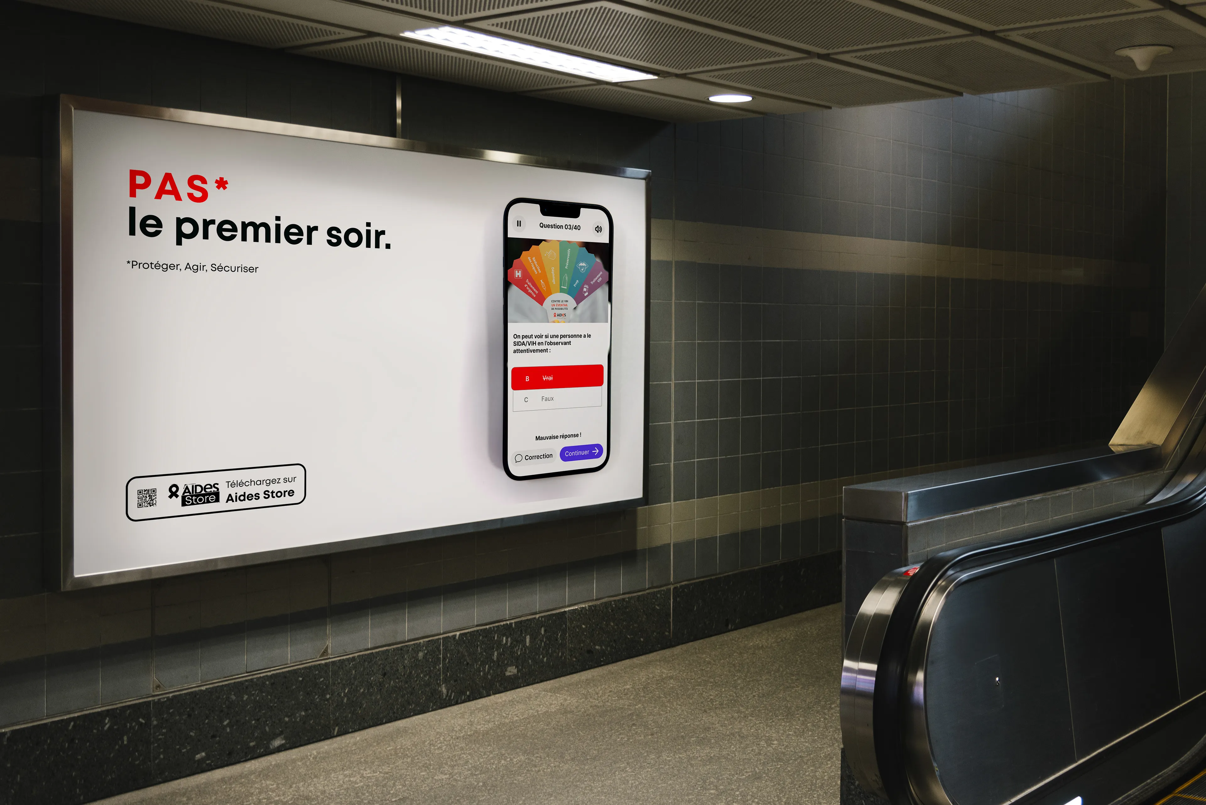 Affichage grand format campagne MllePitch · publicité extérieure