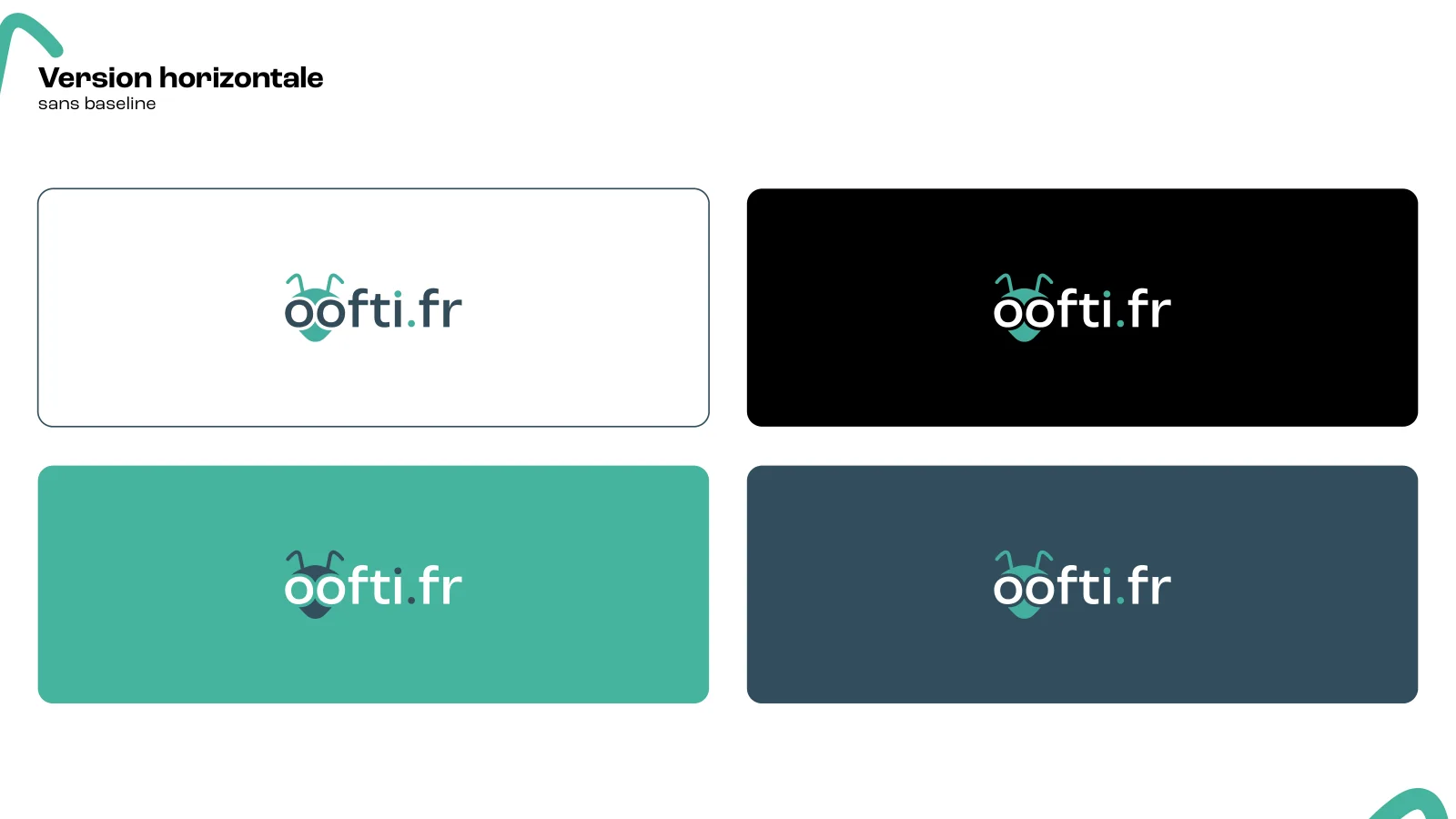 oofti.fr, versions horizontales du logo